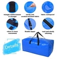 thumbnail image 5 of Moving Bags, Storage Totes, Extra Large Storage Bags for Moving Supplies, College Dorm Essentials, Bedroom Closet, Packing Bags with Backpack Handles Zipper Compatible with IKEA Frakta Cart?8 Pack?, 5 of 5
