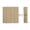 Khaki, variant on Memory Foam Seat Cushion Lightweight Waterproof For Travel And Stadium