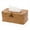 Caramel, variant on Tissue Box Cover, Seagrass Rattan Tissue Box Holder Rectangle Woven Tissue Box Cover with Flip-Open Top Decorative Facial Tissue Holder for Barthroom Kitchen Office Ornament, Caramel