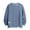 Blue, variant on Hoodless Men Male Casual Solid Splice Off Shoulder Sleeve Long Sleeve Blouse Hoodless Sweatshirts