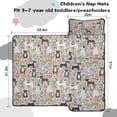 thumbnail image 5 of Cute Pitbull Terriers Dog and Flower Toddler Nap Mats for Kids Preschool,Sleeping Mat Bag or Kids,Toddler Sleeping Bag,Toddler Nap Mat or Daycare, 5 of 6