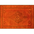 thumbnail image 1 of Ahgly Company Machine Washable Indoor Rectangle Oriental Yellow Industrial Area Rugs, 2' x 4', 1 of 4