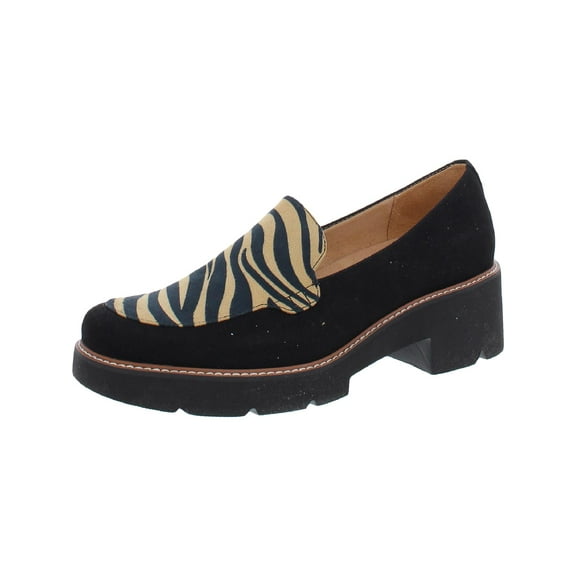 Naturalizer Womens Cabaret Faux Leather Padded Insole Loafers