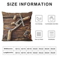 thumbnail image 5 of BANET Throw Pillow Cushion Cover, Wine Organic Liquor , Decorative Square Accent Pillow Case 22x22in, 5 of 5