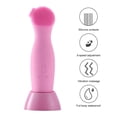 thumbnail image 3 of Cepillo De Limpieza Facial Giratorio De 360° Recargable Por Usb Y Cepillo De Vibración Sónica Viene Con Limpieza Facial Limpieza Profunda Exfoliación Suave Cepillo De Limpieza Facial Eléctrico Inevent CE007635-01, 3 of 6