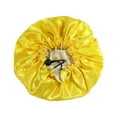 thumbnail image 3 of Baby Hats & Caps product category Kids Satin Bonnet Sleeping Cap for Natural Hair Toddlers Child Baby Adjustable Satin Cap for Night Sleeping Double Layer, 3 of 3