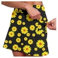 thumbnail image 2 of ibiyuan Pleated Skirts For Women Womens Mini Skirt Skorts Flowy High Waisted Ruffle Tiered Casual Summer Beach Short Skirts Built-in Shorts 2026, 2 of 7