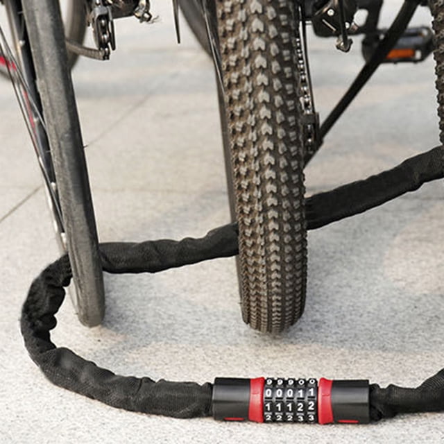 DEEPCRAFF De Cadena Con Combinación 5 Dígitos Para Alta Resistente En Gris