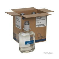 1200 mL Pacific Blue Ultra Foam Soap Manual Dispenser Refill - Fragrance-Free (4/Carton)