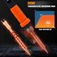 thumbnail image 3 of Kit de soldador K KERNOWO LED de 90 W, temperatura ajustable, 5 puntas, 3 of 8