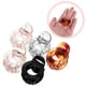 thumbnail image 2 of 5 pinzas para el cabello redondas, decorativas y versátiles, con forma de garra., 2 of 7