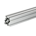 thumbnail image 1 of Unique Bargains 2020 T Slot Aluminum Extrusion 250mm(9.8 Inch) Silver for 3D Printer Laser Engraving Machine 4 Pcs, 1 of 6