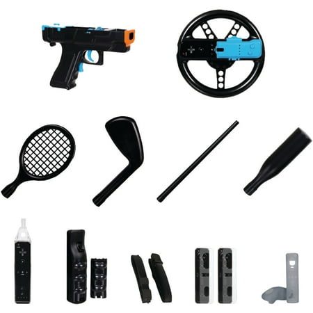 Wii Accessories - Dreamgear Dgwii-3123 Nintendo Wii 15-in-1 Player's Kit Plus