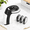 White label maker-label maker with 3 tapes, variant on Black label maker with 3 tapes, manual 3D embossing vintage handheld labeling tool