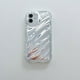 thumbnail image 1 of Compatible Para Honor 90 80 70 60 50 Pro 80 GT SE Play 5 V40 Funda Para Teléfono Láser Transparente Onda De Agua Pareja Cubierta Trasera Móvil Con Copos De Purpurina, 1 of 4
