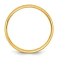 thumbnail image 2 of 14k Yellow Gold 3.5mm Light Half Round Band Size 9.5 Ring for Women and Men - 2.5 Grams, 2 of 2