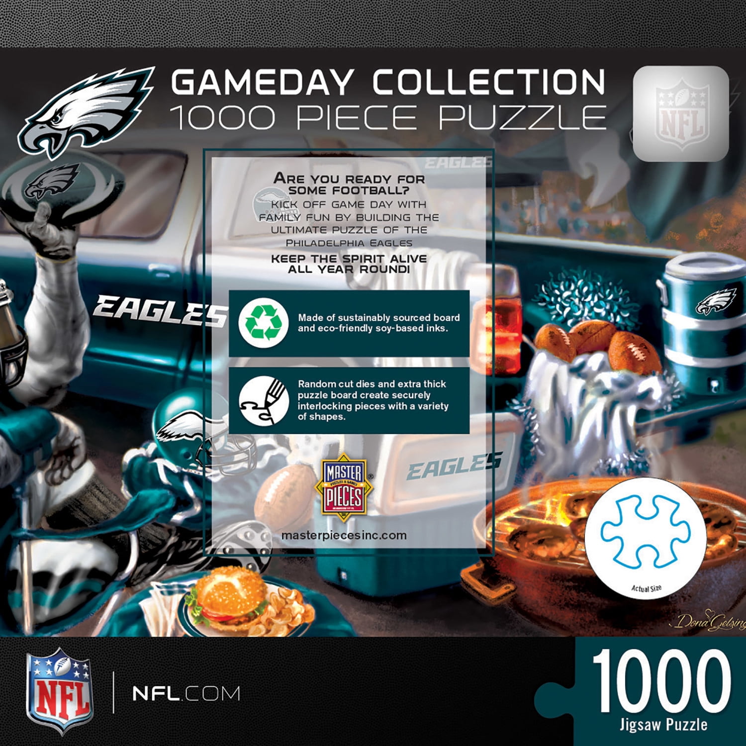 Philadelphia Eagles Puzzle 1000 Pieces