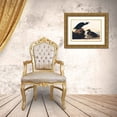 thumbnail image 3 of Audubon, John James 24x18 Gold Ornate Wood Framed with Double Matting Museum Art Print Titled - Black or Surf Duck, 3 of 4