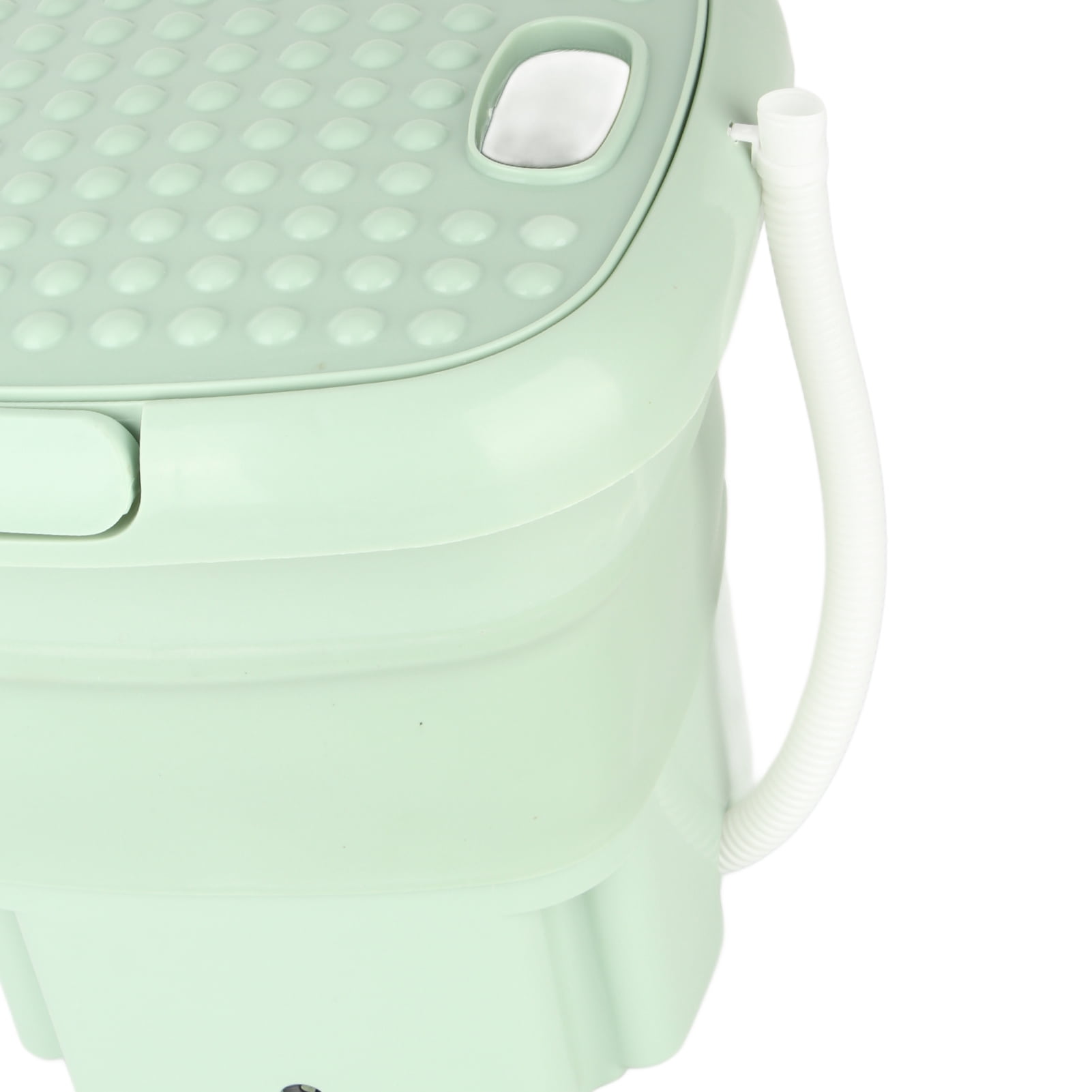 YAHHU Portable Mini Washing Machine, 6.5L Foldable Clothes Washer, Green US Plug (12.6 x 11.8 x 5.9 inches / 32 x 30 x 15 cm)