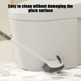 thumbnail image 6 of BVXEEP Toilet Brush, Toilet Bowl Brush and Holders with 2 Type Capability Brush-Rubber Brush and Slit Brush- Toilet Bowl Brush Clean Every Corner of The Toilet, 6 of 6