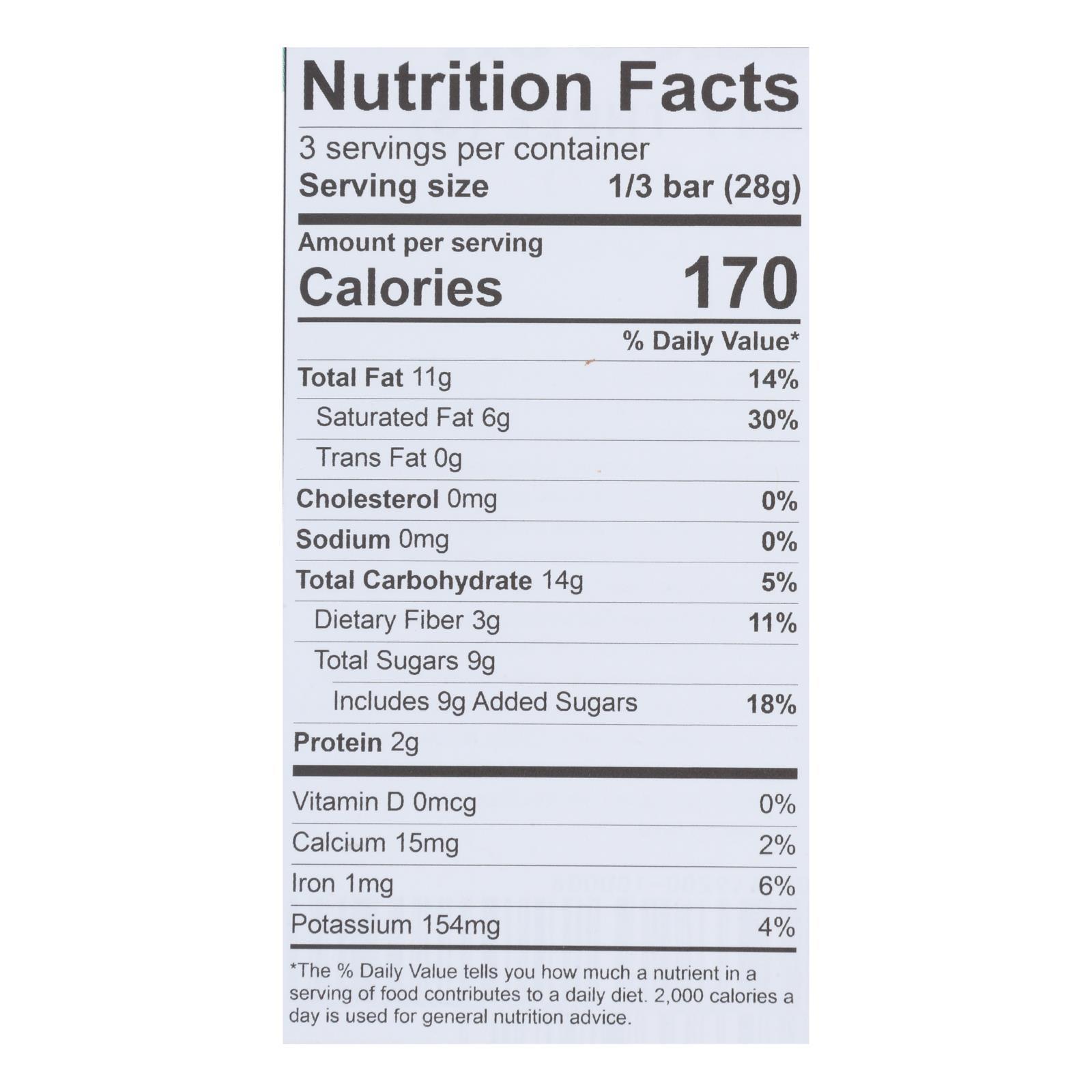 (12 Pack)Theo Chocolate 70% Mint Dark Chocolate Bars, 3 oz.