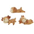 thumbnail image 1 of 3pcs de ciervos Ciervos encantadores Juguetes para niños Ornamento de escritorio de ciervos de silicona Soledad Figuras de ciervo Juguetes divertidos, 1 of 10