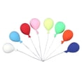 thumbnail image 1 of Miangastore Mini Ballons Exquis Couleurs Assorties 8 Pcs 2.8X0.8X0.8In, 1 of 9