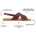 thumbnail image 6 of Journee Collection Womens Merrin Tru Comfort Foam Sling Back Flat Sandal, 6 of 6