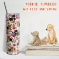 thumbnail image 5 of Yorkie Tumbler - Yorkie Gifts for Women - Gifts for Dog Lovers - Dog Gift - Travel Coffee Mugs for Hot and Cold Drinks - With Straw and Lid 20 OZ, 5 of 6