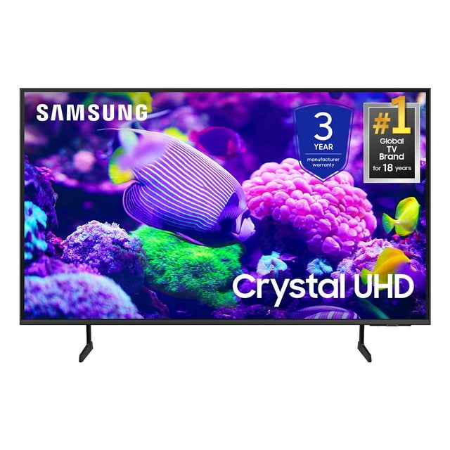 SAMSUNG 43” Class DU7200 Series 4K Smart TV