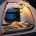 thumbnail image 2 of Self-Inflating Sleeping Pad for Camping, 3" Ultra-Thick Outdoor Camping Mat with Pillow & 9.5 R-Value, Insulated All-Season Foam Camping Mattress for Camping Travel Tent Car, 2 of 13