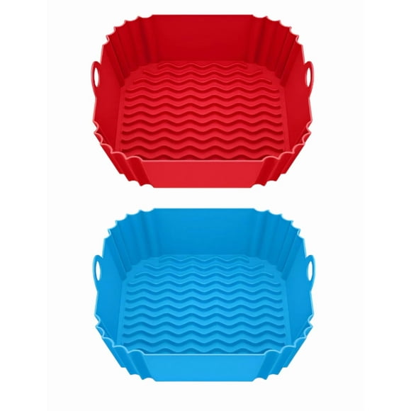 2pz Molde Silicon Xtellar multicolor Freidora Aire Circular Reutilizable Tapete