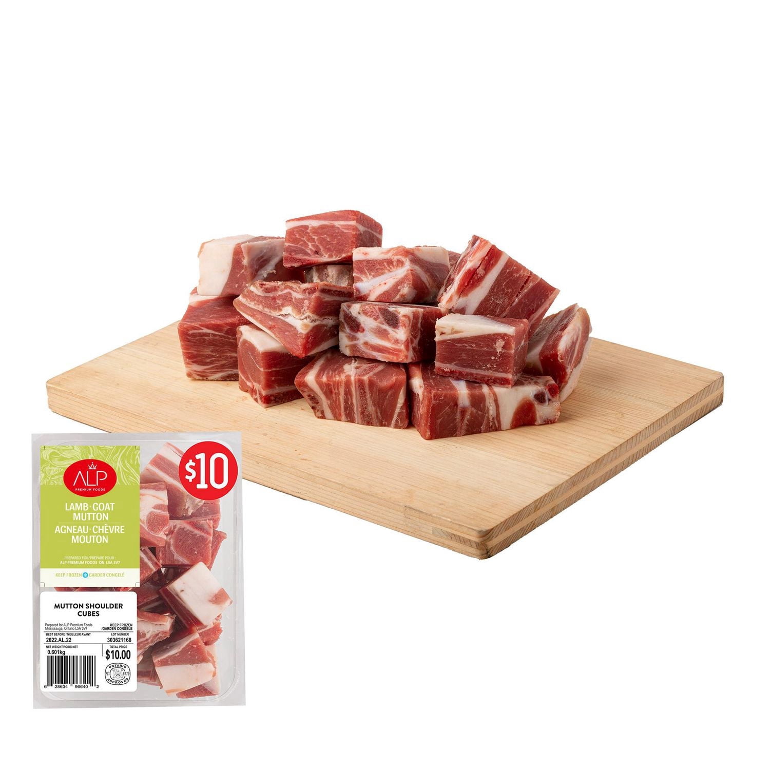 Frozen Mutton Shoulder Cubes - Walmart.ca