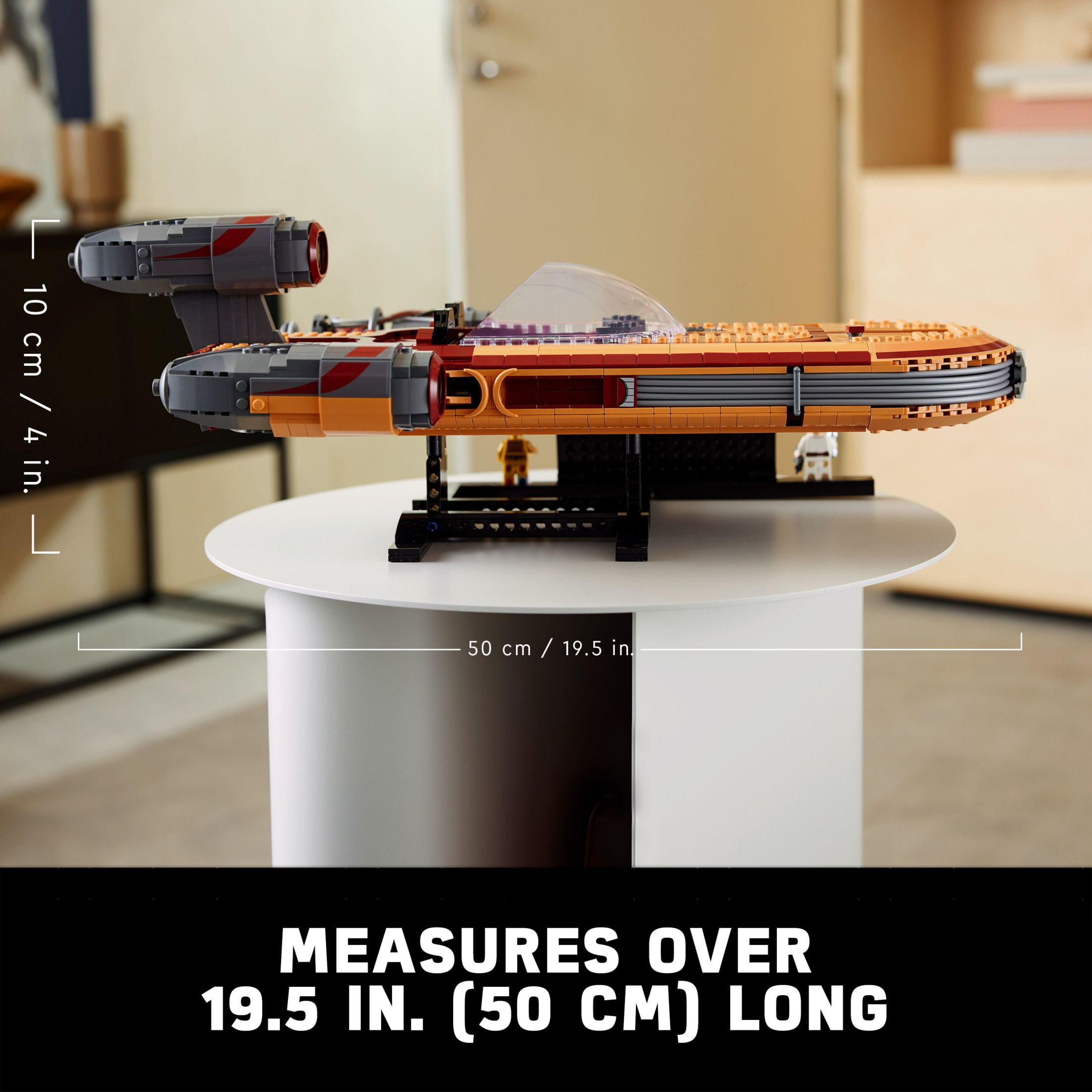 LEGO Star Wars UCS Luke Skywalker's Landspeeder 75341 with LEGO Star Wars UCS Luke Skywalker's Landspeeder 75341 with