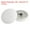 White, variant on Uxcell 10pcs 16L Fabric Cloth Covered Button 10mm Metal Shank Round Sewing Buttons for Suits Dress Blouses, White