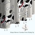 thumbnail image 6 of Bulldog Dog Shower Curtain 72"x72" ,Bathroom Decorative Shower Curtains Set with 12 Hooks,Modern Waterproof Washable Shower Curtain, 6 of 6