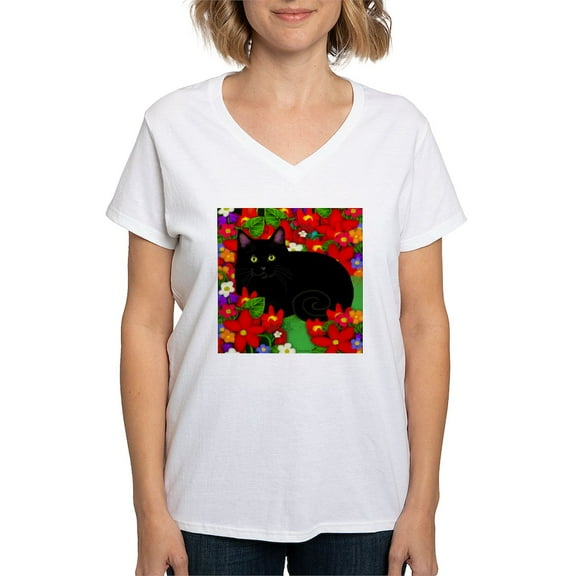 CafePress - Bcgard Women's V Neck T Shirt - Womens Cotton V-Neck T-shirt