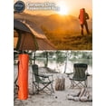 thumbnail image 3 of Camping Chair Bag. Bag for Beach, Portable, Foldable, Outdoor Chair Bag - 43"x9"x9" Orange, 3 of 9