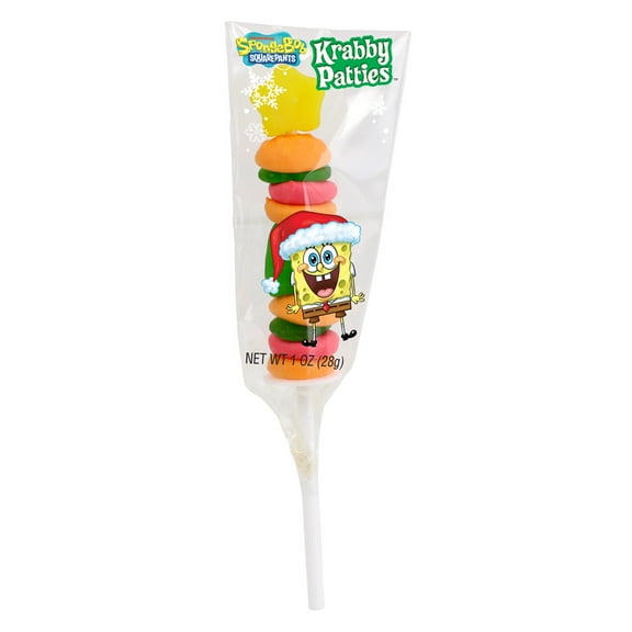 Frankford Nickelodeon Spongebob Krabby Patties Holiday Kabob Pop 1oz