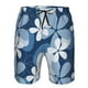 thumbnail image 3 of Balery Flower Traje de Baño Estilo Hawaiano para Hombre, Shorts de Secado Rápido con Bolsillos-Large, 3 of 6