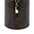 thumbnail image 6 of DecMode 3 Holder Copper Metal Tree Cutout Decorative Candle Lantern, Set of 3, 6 of 12