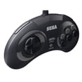 thumbnail image 3 of Retro-Bit Offical SEGA Genesis 8-button Arcade Pad USB Port Controller Gamepad for PC Mac - Black, 3 of 5