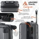 thumbnail image 4 of Maleta de viaje Carry-on de mano cabina 20' 10 kg ABS doble calibre candado de alta seguridad TSA LOCK Gris Armored Travel, 4 of 9