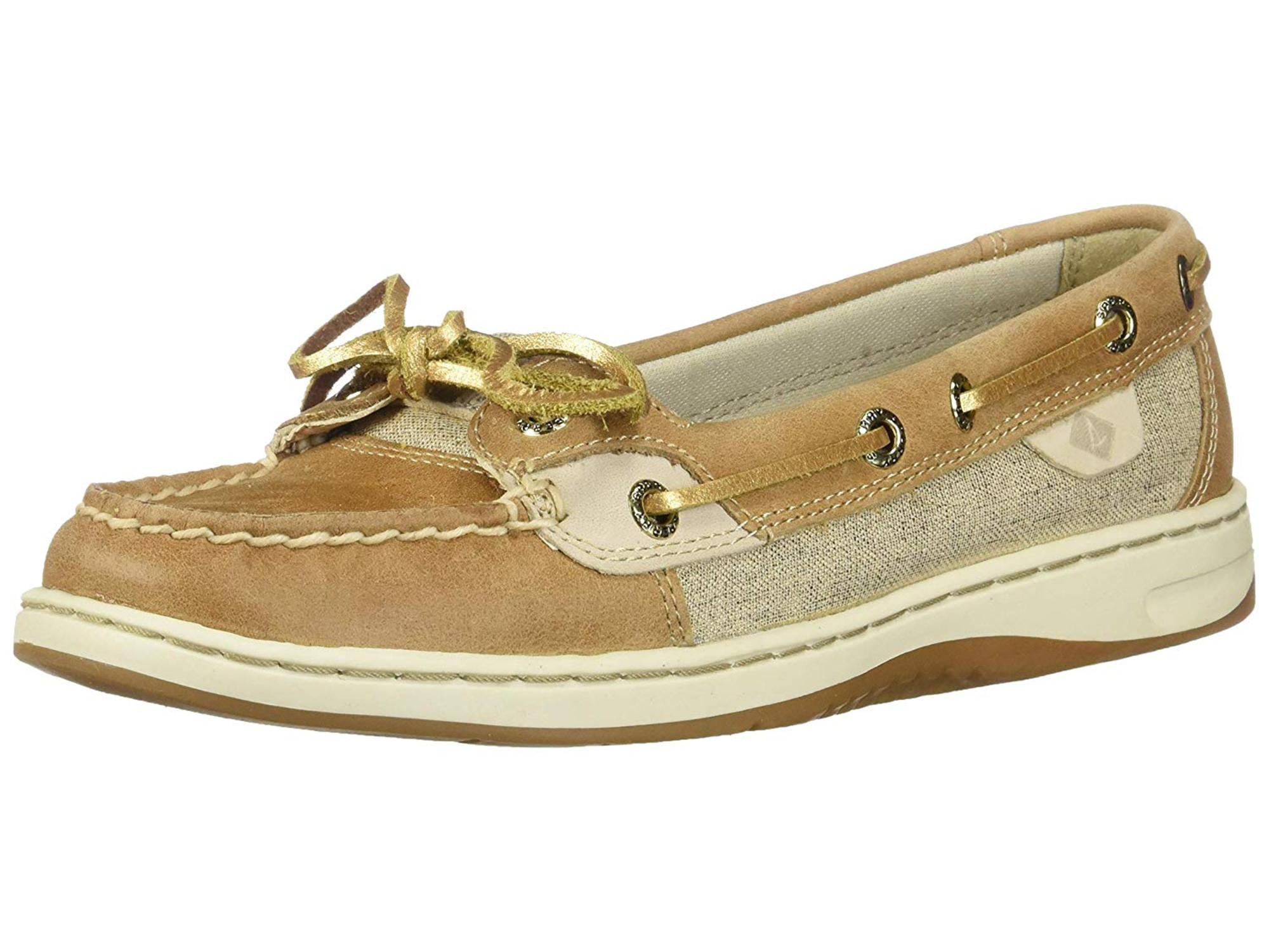 Women\u0026s Sperry \u0026Angelfish\u0026 Boat Shoe, Size 10 M - Metallic