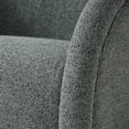 thumbnail image 4 of Christopher Knight Home Bouclé Swivel Accent Chair with 360 Rotating Base, Green, 4 of 8