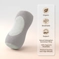 thumbnail image 6 of Beautynvta Buckwheat Neck Pillow, Ergonomic Neck Support Bolster for Side & Back Sleepers, Adjustable Support Pillow for Neck Pain Relief & Spine Alignment, 6 of 8