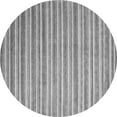 thumbnail image 1 of Ahgly Company Indoor Round Abstract Gray Contemporary Area Rugs, 3' Round, 1 of 1