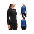thumbnail image 6 of Women Long Sleeve Yoga Top Comfort Quick-drying Sports T-Shirts, 6 of 6