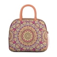thumbnail image 2 of Cultural Mandala Insulated Lunch Bag – Exotic Geometric Pattern, Thermal Tote for Women, 2 of 4