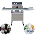 thumbnail image 1 of INTBUYING Automatic Continuous Band Sealer Machine Induction Sealer Electromagnetic Aluminum Bottle Cap Sealing Liner Machine for Plastic Glass Bottle 220V, 1 of 13